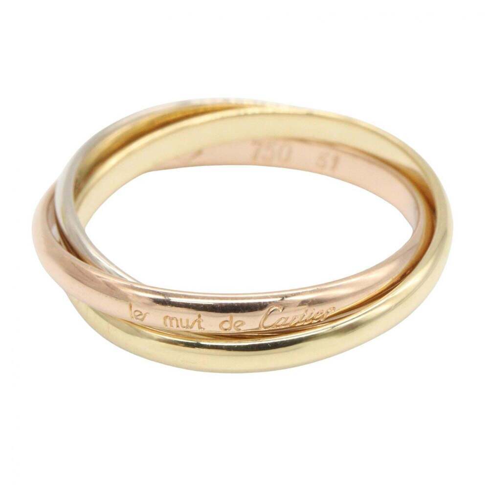 CARTIER 18k Gold Trinity Ring